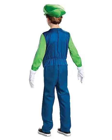 Spirit Halloween Kids Luigi Costume Deluxe- Mario Bros. - Image 2