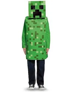 Spirit Halloween Kids Creeper Costume - Minecraft