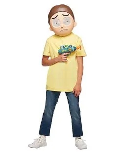 Spirit Halloween Teen Morty Costume - Rick And Morty