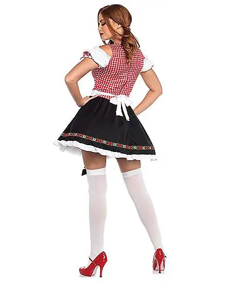 Spirit Halloween Oktoberfest Adult Beer Garden Babe Costume - Image 2