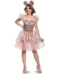 Spirit Halloween Adult Minnie Mouse Deluxe Costume Dress - Disney