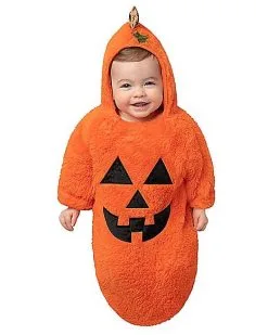 Spirit Halloween Baby Bunting Jack-O'-Lantern Costume
