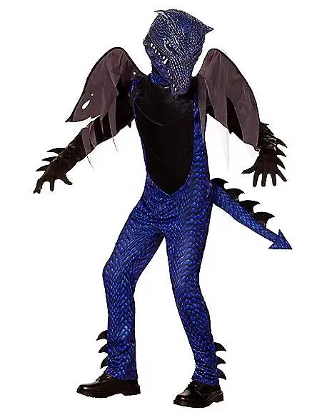 Spirit Halloween Kids Dark Dragon Costume