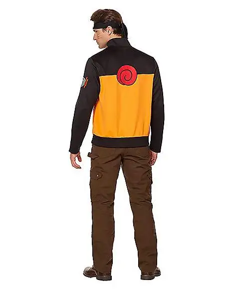 Spirit Halloween Adult Male Naruto Jacket - Naruto Shippuden - Image 2