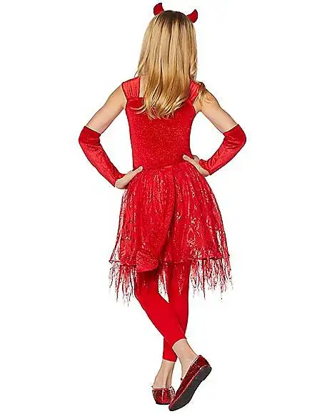 Spirit Halloween Kids Fiery Devil Costume - Image 2