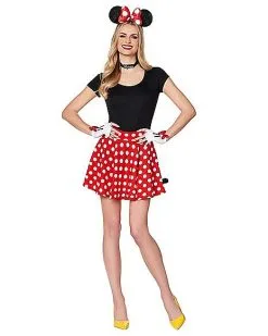 Spirit Halloween Minnie Mouse Costume Kit - Mickey & Friends