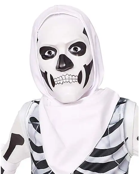 Spirit Halloween Youth Skull Trooper (Inverted) Costume – Fortnite - Image 2