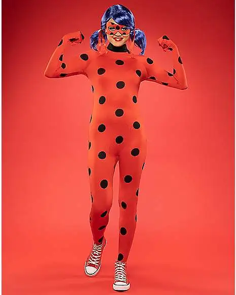 Spirit Halloween Adult Miraculous Ladybug Catsuit Costume