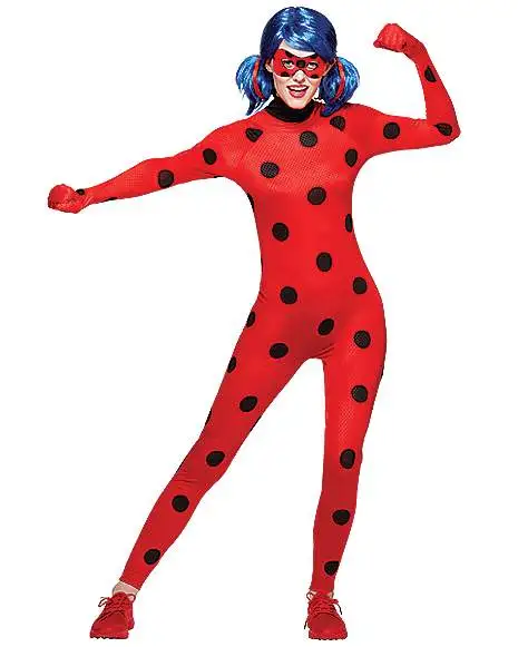 Spirit Halloween Adult Miraculous Ladybug Catsuit Costume - Image 2