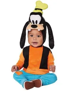 Spirit Halloween Baby Goofy Costume - Mickey And Friends