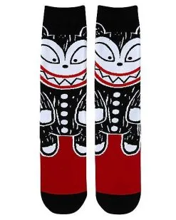 Spirit Halloween Scary Teddy Crew Socks - The Nightmare Before Christmas