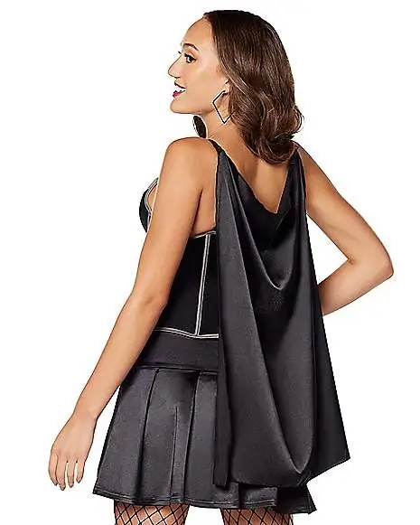 Spirit Halloween Adult Batman Corset With Cape - DC Comics - Image 2