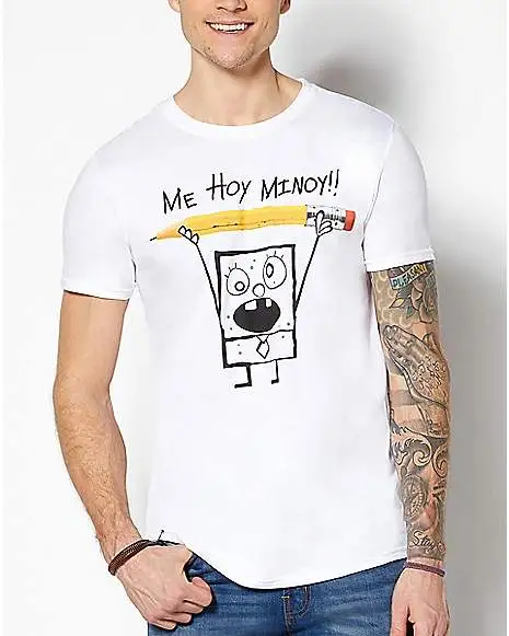 Spirit Halloween Me Hoy Minoy SpongeBob T Shirt - Nickelodeon