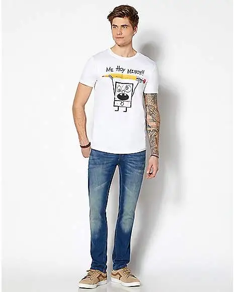 Spirit Halloween Me Hoy Minoy SpongeBob T Shirt - Nickelodeon - Image 3