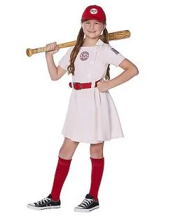 Spirit Halloween Kids Dottie Costume - A League Of Their Own