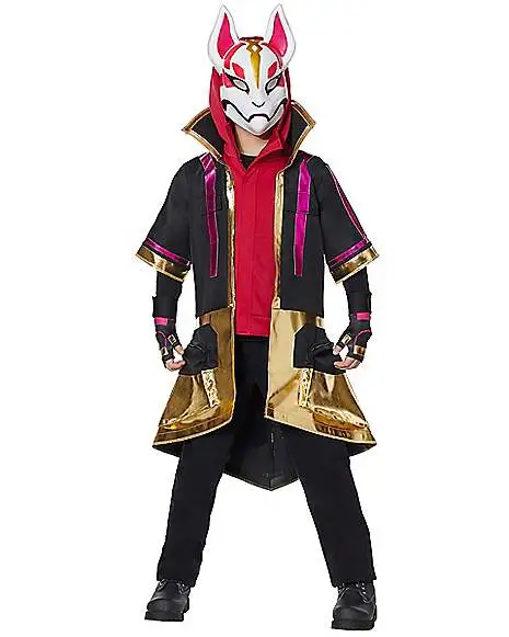 Spirit Halloween Boys Drift Twofer Costume - Fortnite - Image 2