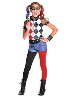 Spirit Halloween Kids Harley Quinn Costume - DC Comics