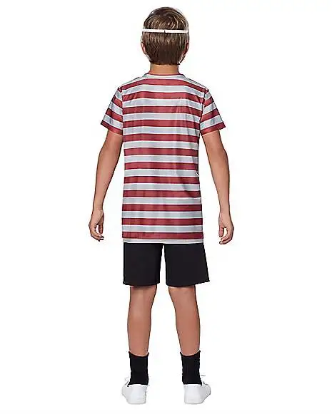 Spirit Halloween Kids Pugsley Costume - Addams Family 2 - Image 2