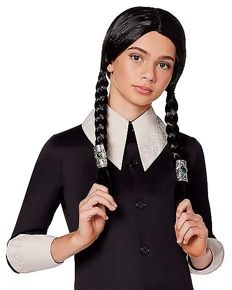 Spirit Halloween Kids Wednesday Addams Costume - The Addams Family 2 - Image 4